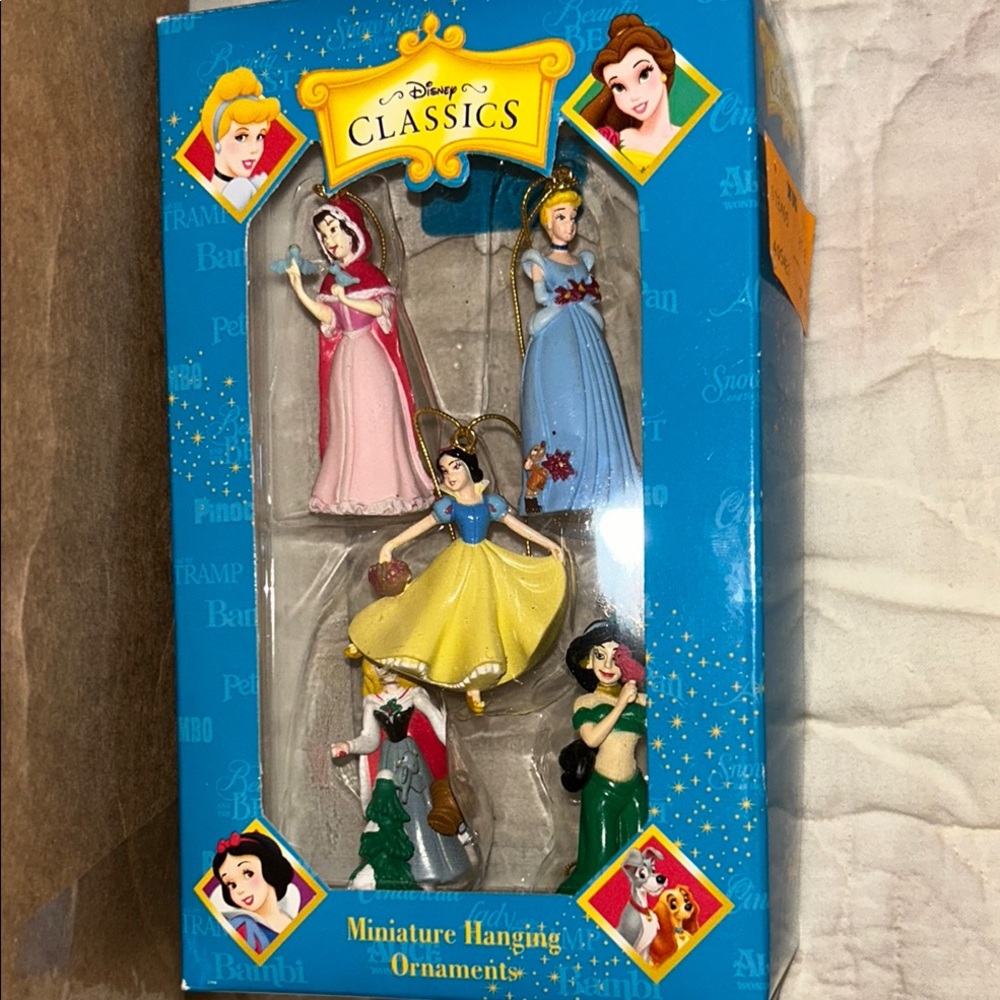 Disney Classics Miniature Hanging Ornaments - Multicolor